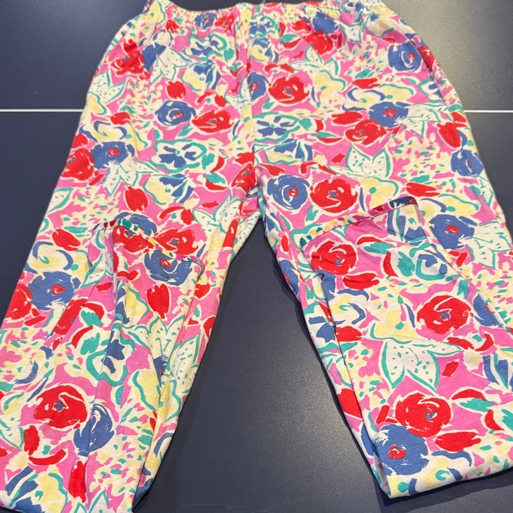 Laura Ashley Multicolor Floral Leggings